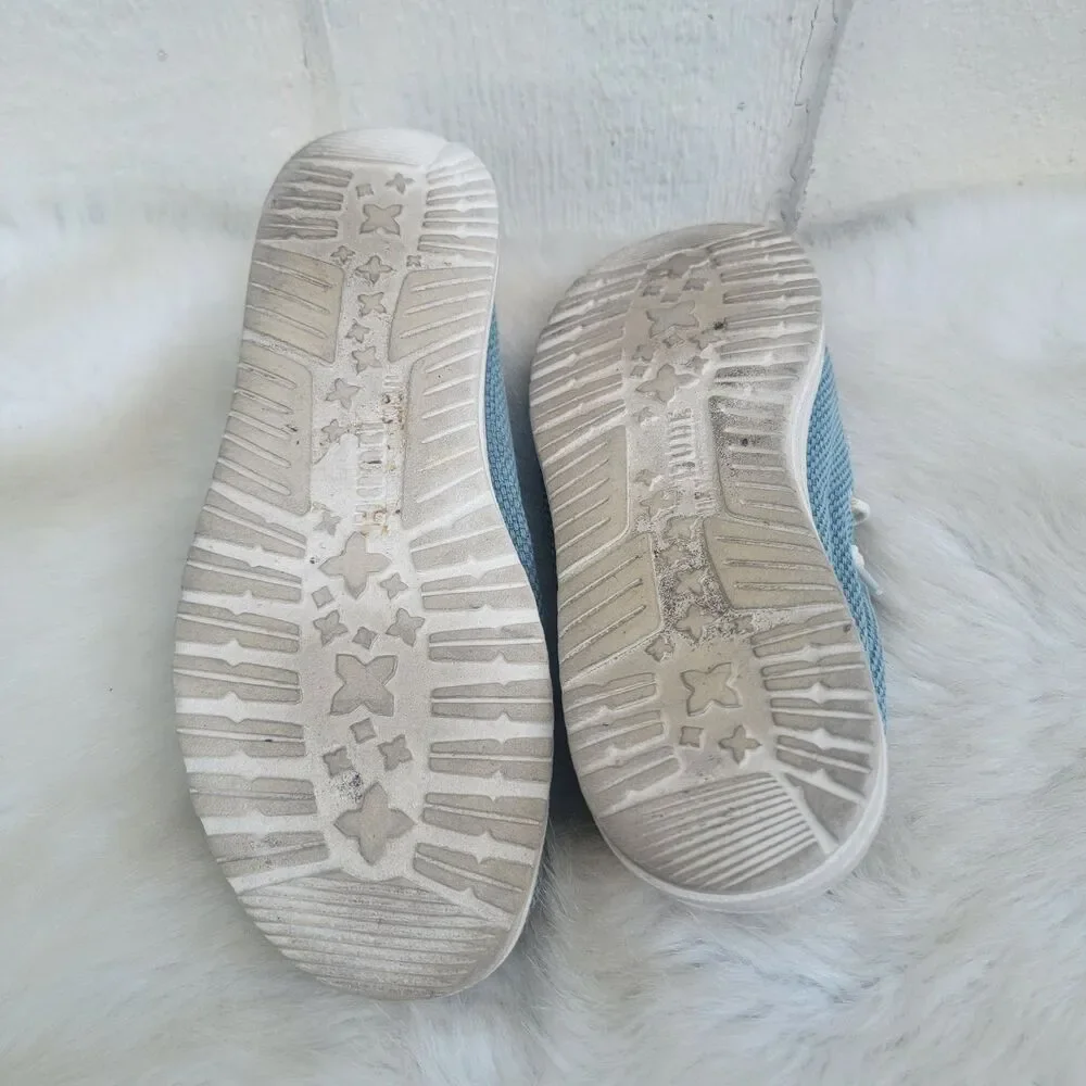 Mens Hey Dude Wally Braided Aqua Loafers Slip On Casual Shoes Sz 10